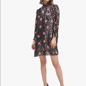 kate spade rose garden smocked shift dress